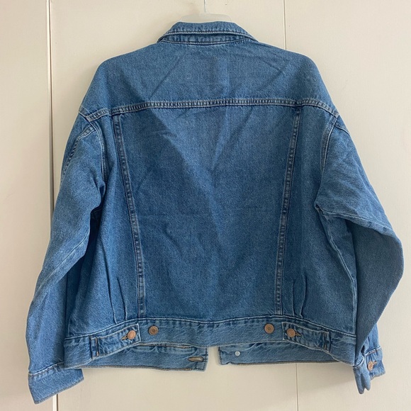 Brand new H&M (&Denim) oversized Denim Jacket (Size X-Small, NWT) - Picture 4 of 7